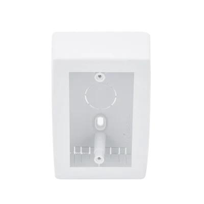 Caja de Registro Universal, Color Blanco de PVC Auto Extinguible (7902-02001)