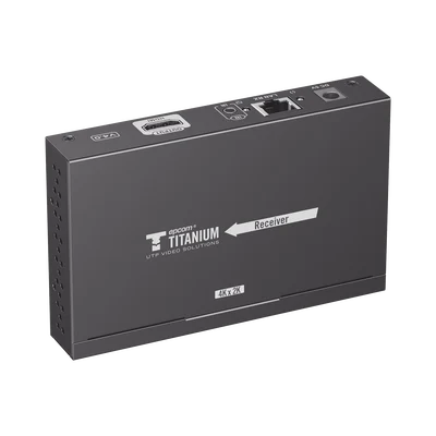 Receptor Compatible para Kit Matricial TT-683-MATRIX-4.0 | Resolución 4K@30Hz | Cat6 | Control IR | Compatible con Switch IGMP (Solo para transmisor versión 4.0).