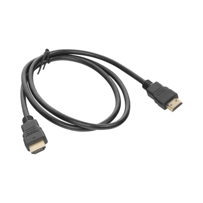 Cable HDMI de 1 Metro (3.28 pies) (High Speed) / Resolución 4K / Soporta Canal de Retorno de Audio (ARC)/ Soporta 3D / Blindado para Reducir Interferencia / Chapado en Oro / Alta Resistencia y Durabilidad.