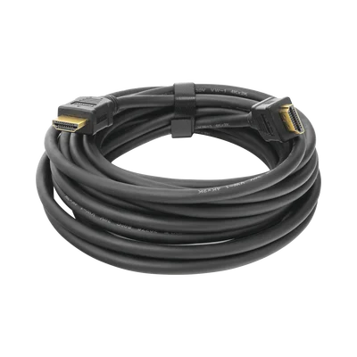 Cable HDMI de 5 Metros (16.40 pies) (High Speed) / Resolución 4K / Soporta Canal de Retorno de Audio (ARC)/ Soporta 3D / Blindado para Reducir Interferencia / Chapado en Oro / Alta Resistencia y Durabilidad.
