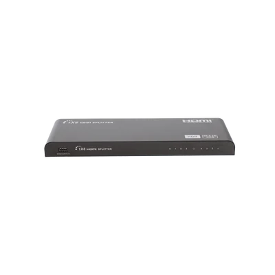 Splitter HDMI 4K de 1 Entrada a 8 Salidas (Simultaneas) | Soporta 4K×2K | Ajuste de resoluciones EDID | HDR | HDMI 2.0 |  HDCP 2.2 | Permite mezclar pantallas en 4K y 1080P
