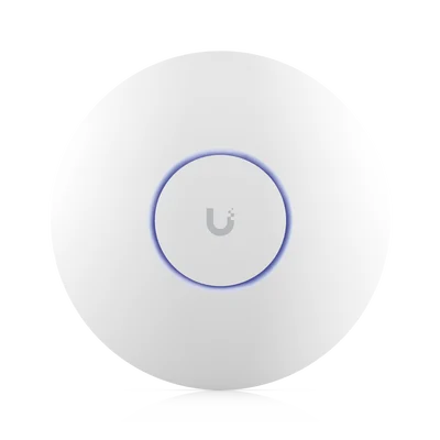 Punto de Acceso UniFi WiFi 6E Enterprise, alta densidad, hasta 600 usuarios, Mu-MIMO 4×4, bandas 2.4/5/6 Ghz, (1) puerto RJ45 2.5G (POE+ no incluido)