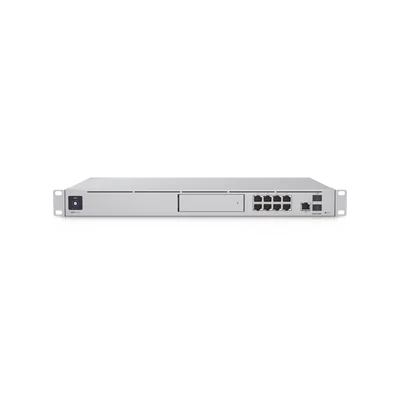 UniFi OS Console: Dream Machine Special Edition, 8 puertos LAN RJ45 con POE, 1 LAN SFP+, 1 WAN 2.5G RJ45  y 1 WAN SFP+, 128 GB de memoria interna. Todas las aplicaciones UniFi integradas