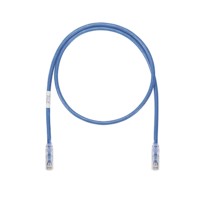 Cable de Parcheo UTP, Cat6A, 24 AWG, CM, Color Azul, 3.05 Metros (10 Pies)
