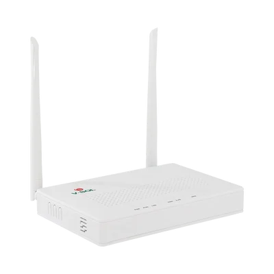 ONU Dual G/EPON con Wi-Fi en 2.4 GHz + 4 puertos LAN Gigabit, hasta 300 Mbps vía inalámbrico