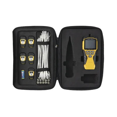 Probador Scout™ Pro 3 con kit de transmisores remotos Test-n-Map™ (Inspección PoE)