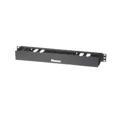 Organizador de Cables Horizontal PatchLink, Sencillo (Solo Frontal), Para Rack de 19in, 1UR