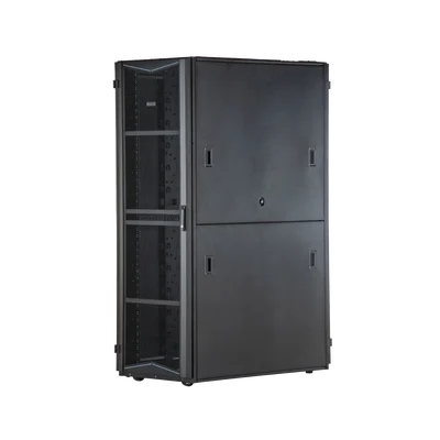 Gabinete FlexFusion para Centros de Datos, 45 UR, 800 mm de Ancho, 1200 mm de Profundidad, Fabricado en Acero, Color Negro