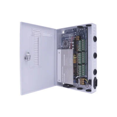 Fuente PREMIUM / 11-15 V / 18 canales / 30 A / Alta tecnología en seguridad / Doble ventilador / Hasta 1.85 Amperes por Salida / Filtro de Ruido por canal / Diseño de alta gama.