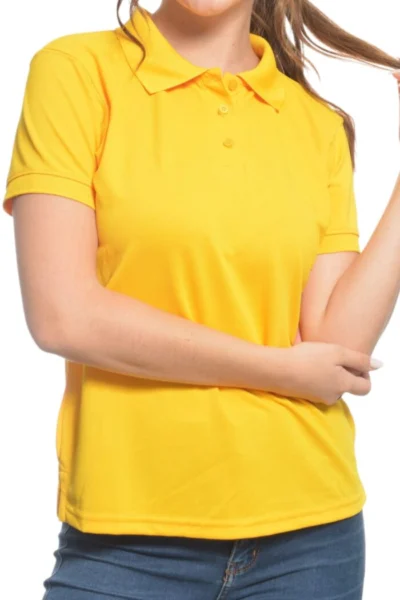 Playera polo manga corta